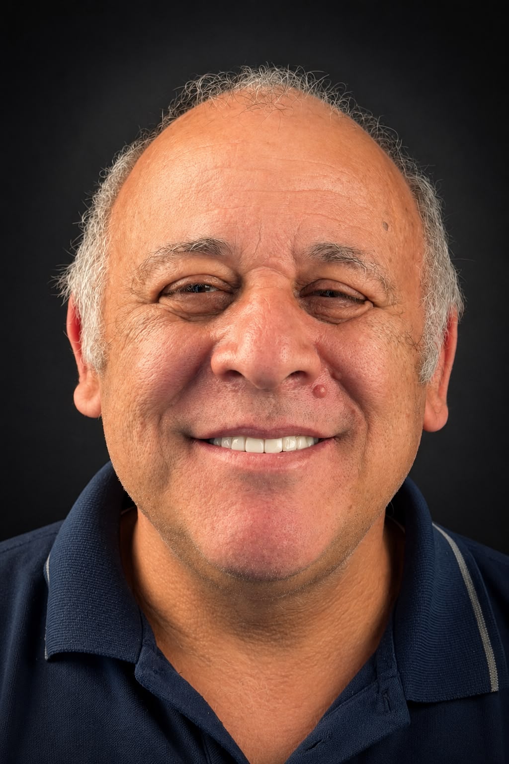 Smiling patient after treatment at Dentica